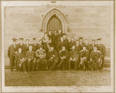 St Josephs College and Staff circa 1900